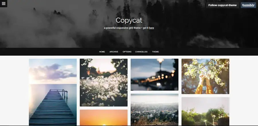 Copycat - Free Tumbr Theme